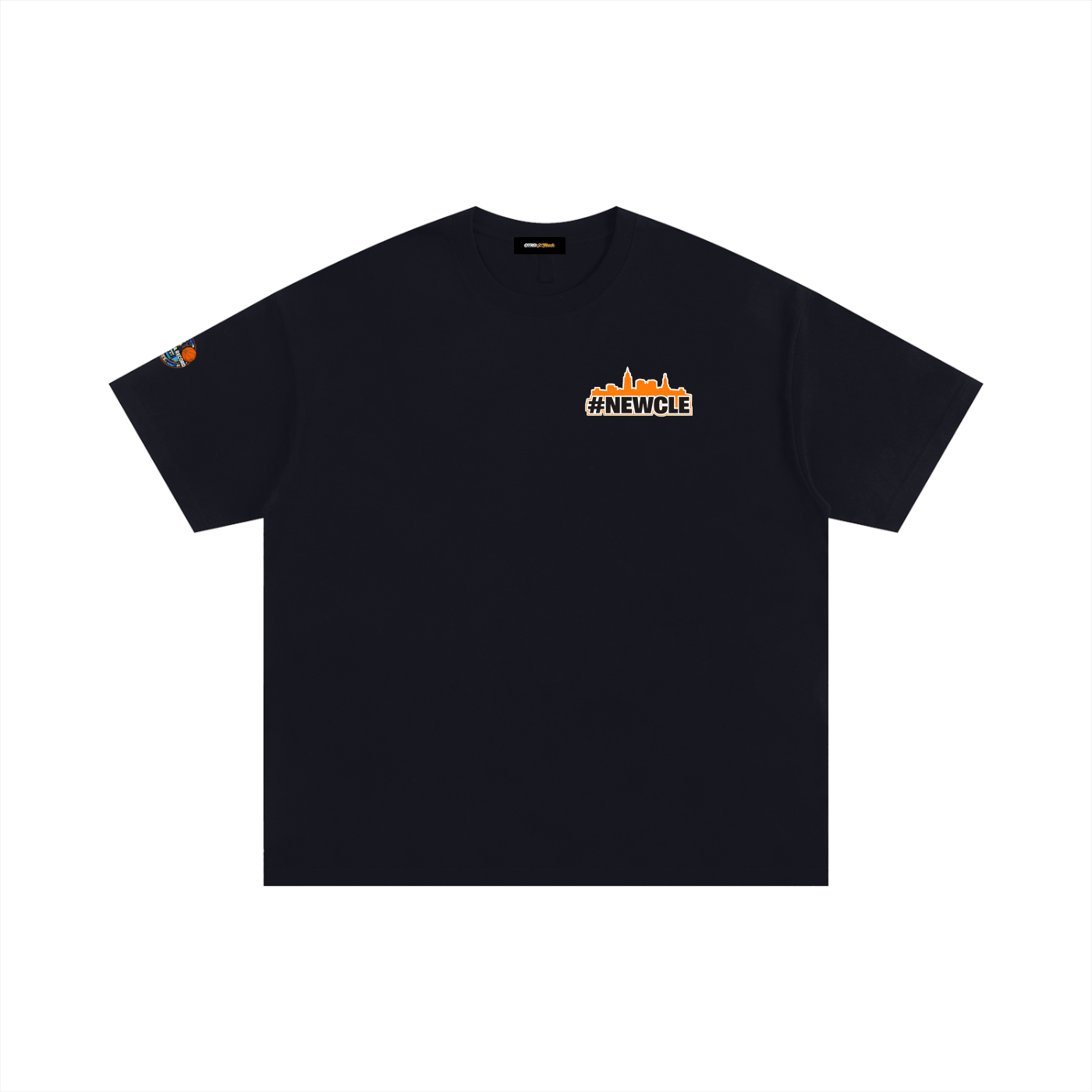 Skyline #NEWCLE Orange T-Shirt