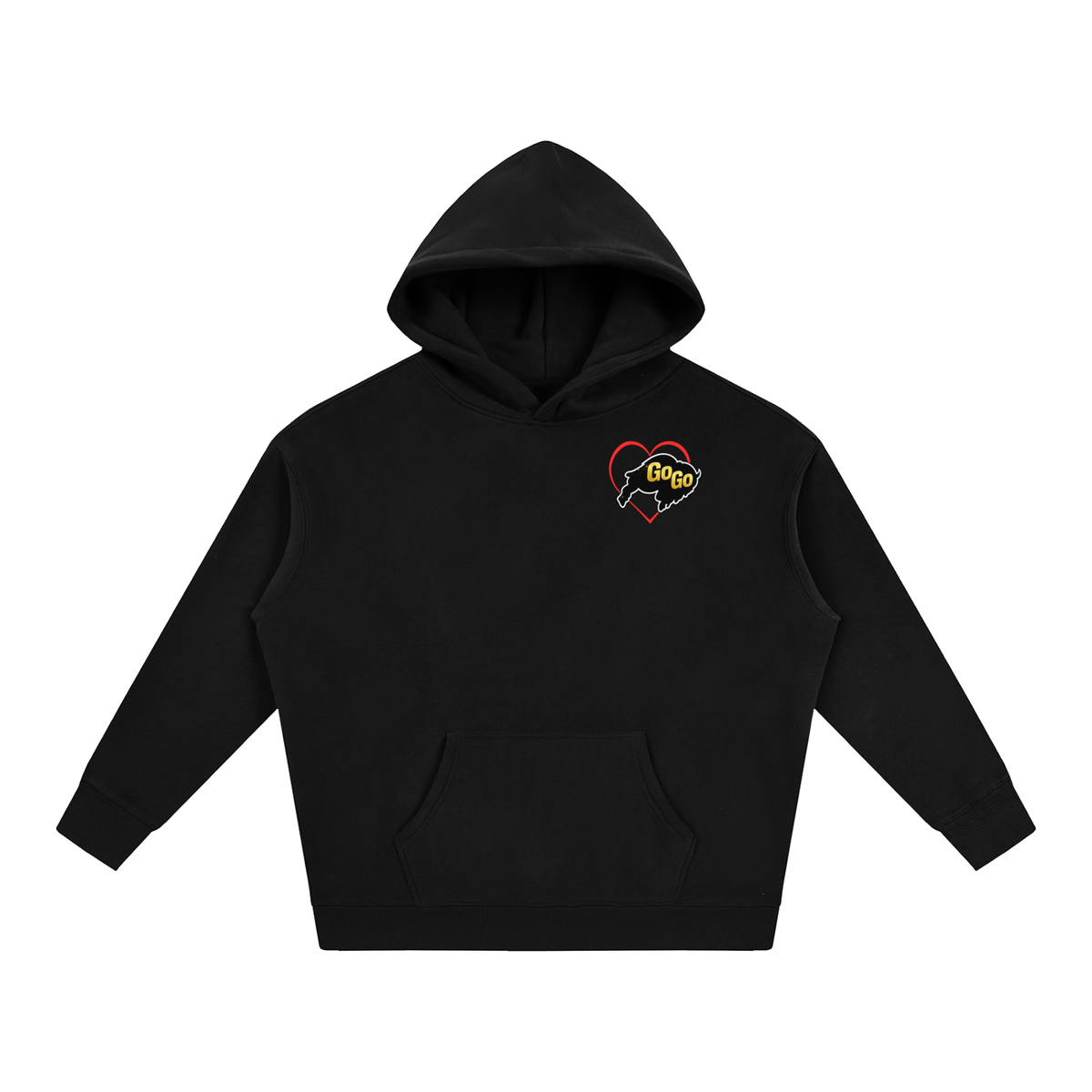 In Love with the GoGo Hoodie Red Heart