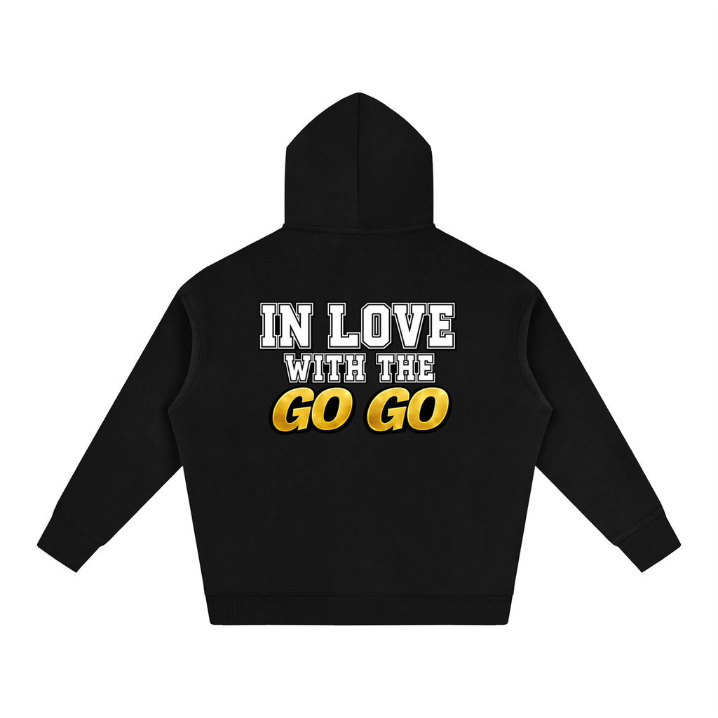 In Love with the GoGo Hoodie White Heart