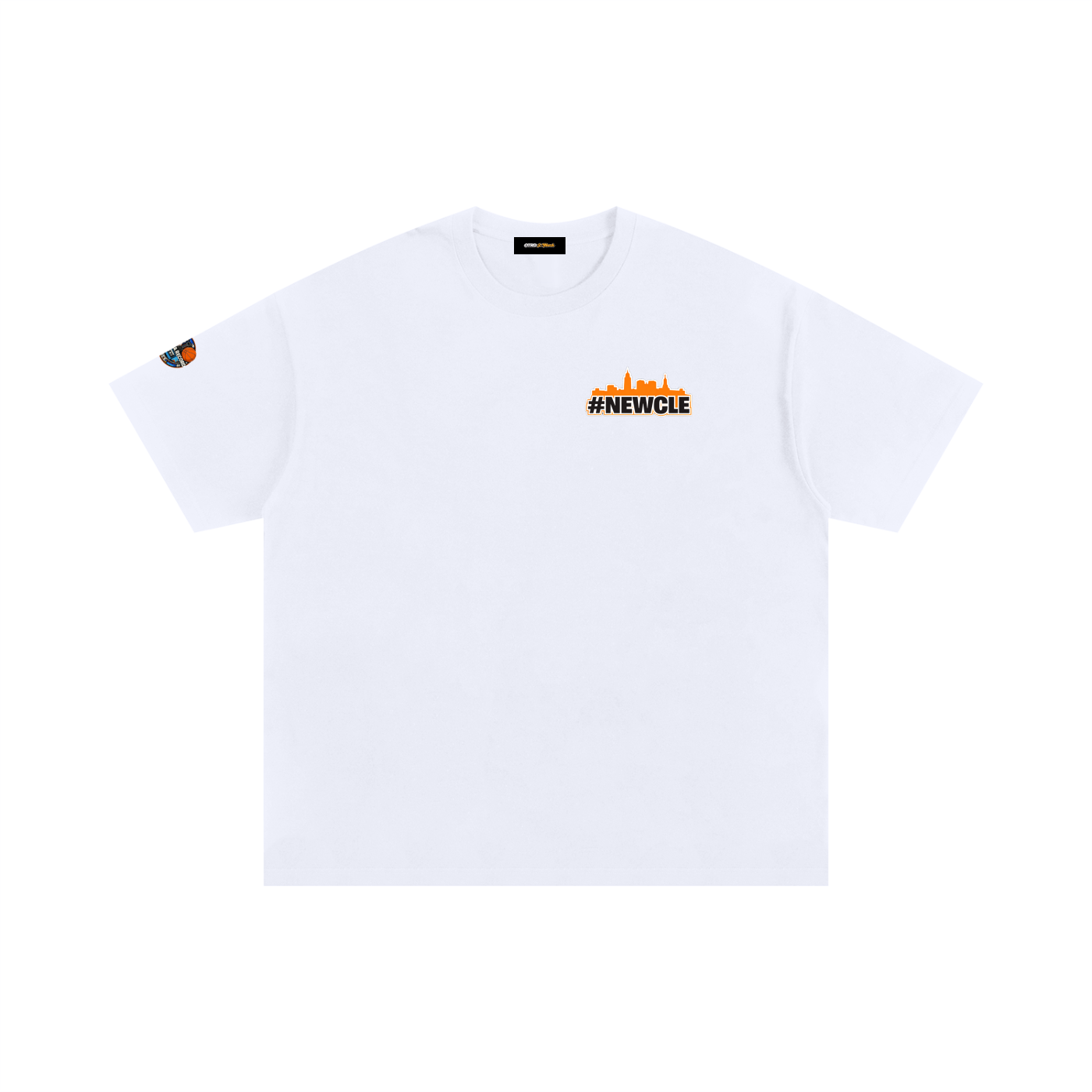 Skyline #NEWCLE Orange T-Shirt